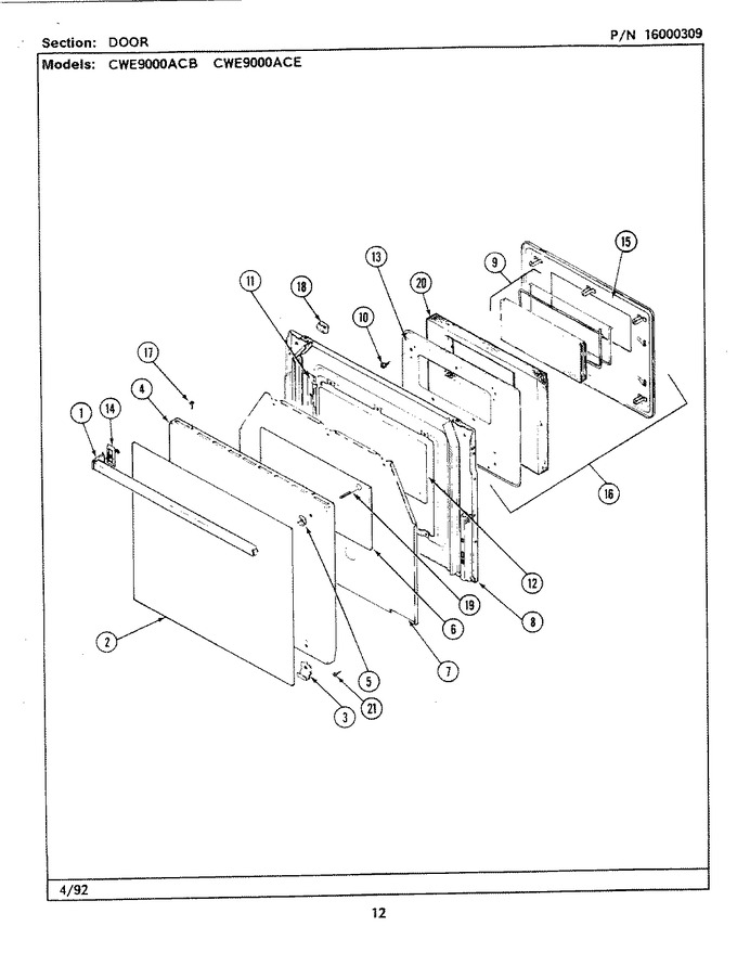 Diagram for CWE9000ACB