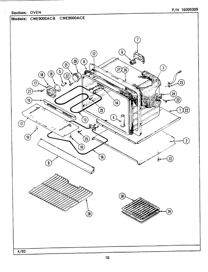 Diagram for CWE9000ACB