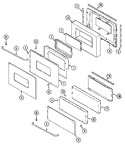 Diagram for 02 - Door (upper & Lower)