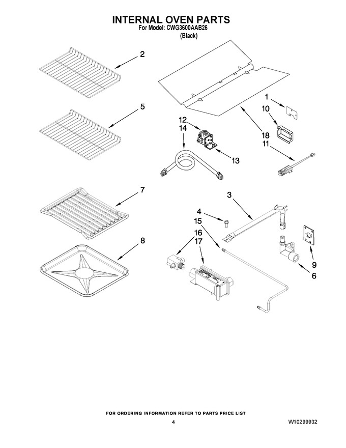 Diagram for CWG3600AAB26