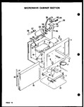 Diagram for 04 - Microwave Cabinet Section