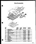 Diagram for 05 - Oven Accessories