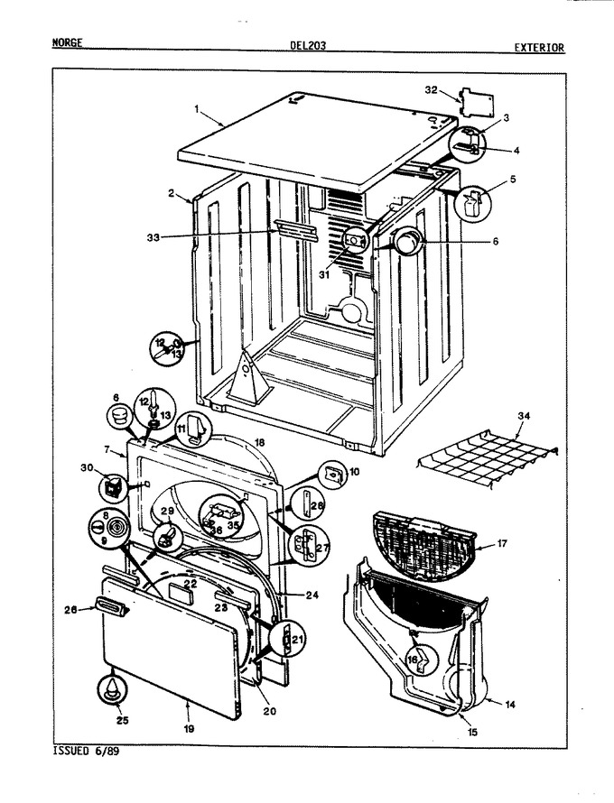 Diagram for DEL203W