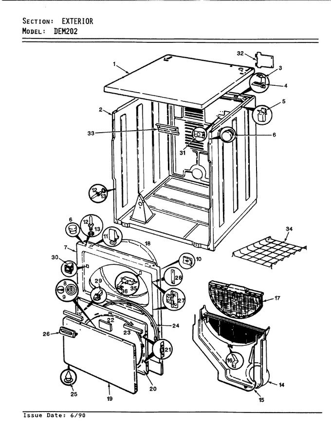 Diagram for DEM202W