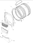 Diagram for 04 - Front Bulkhead, Air Duct & Cylinder