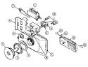 Diagram for 06 - Rinse Aid & Soap Dispenser