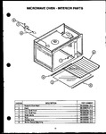 Diagram for 07 - Microwave Oven - Interior Parts
