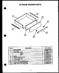Diagram for 10 - Storage Drawer Parts
