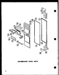 Diagram for 10 - Ref Door Parts