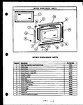 Diagram for 06 - Upper Oven Door Parts
