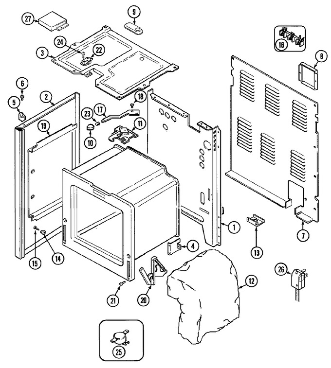 Diagram for FCE10500WC