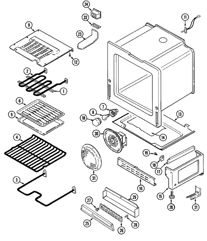 Diagram for FCE30611WC