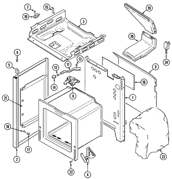 Diagram for GA3488VVV