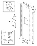 Diagram for 06 - Freezer Outer Door (gc2228geh3/5/9)