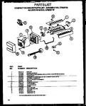 Diagram for 02 - Compact Ice Maker Parts Lists