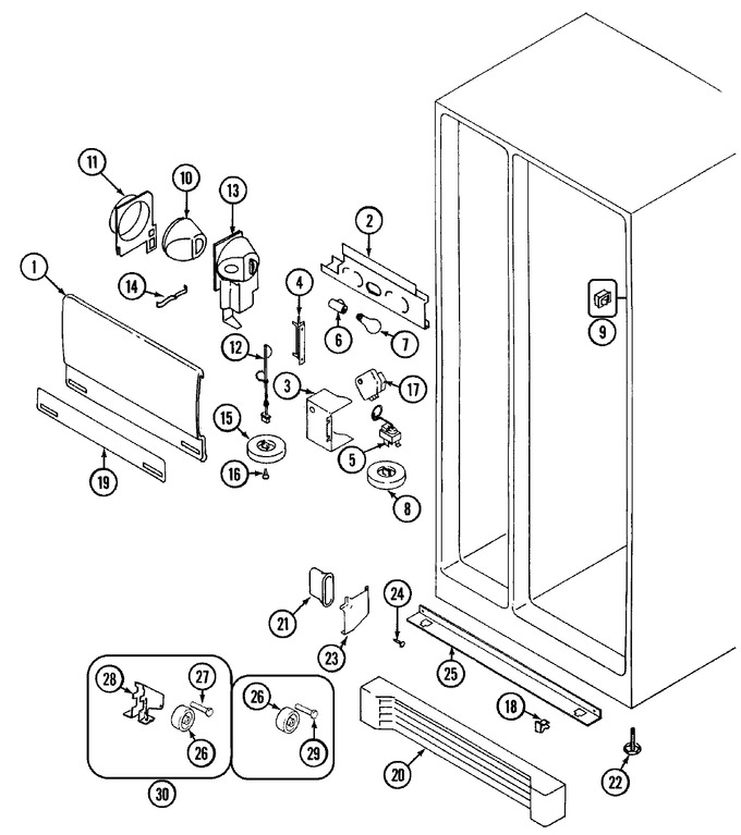 Diagram for GS24B7C3EV