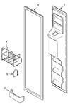Diagram for 05 - Freezer Inner Door