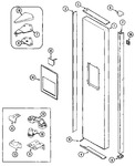 Diagram for 06 - Freezer Outer Door (gs2727eed1/3/5)
