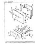 Diagram for 01 - Door/drawer (h3110prx)