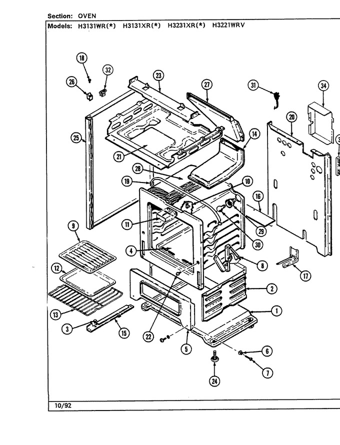 Diagram for H3231XRA