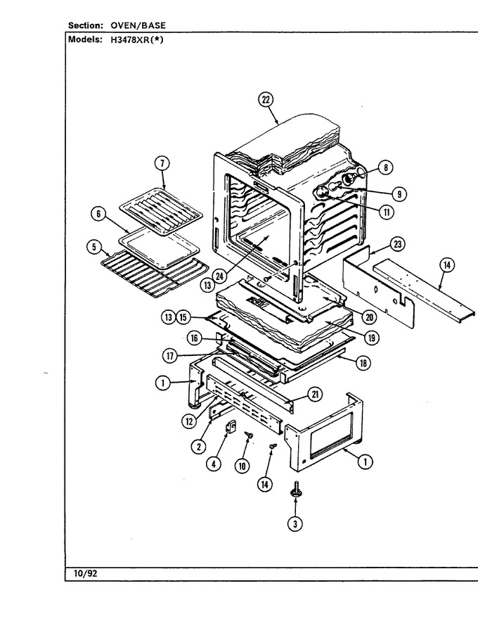 Diagram for H3478XRA