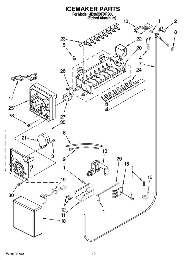 Diagram for JB36CXFXRB00