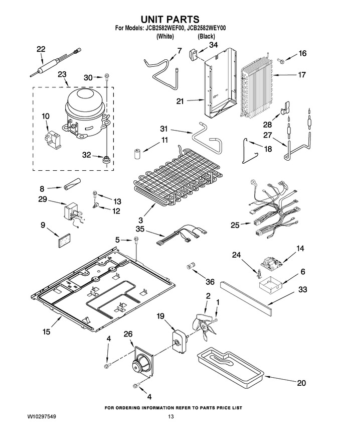 Diagram for JCB2582WEY00