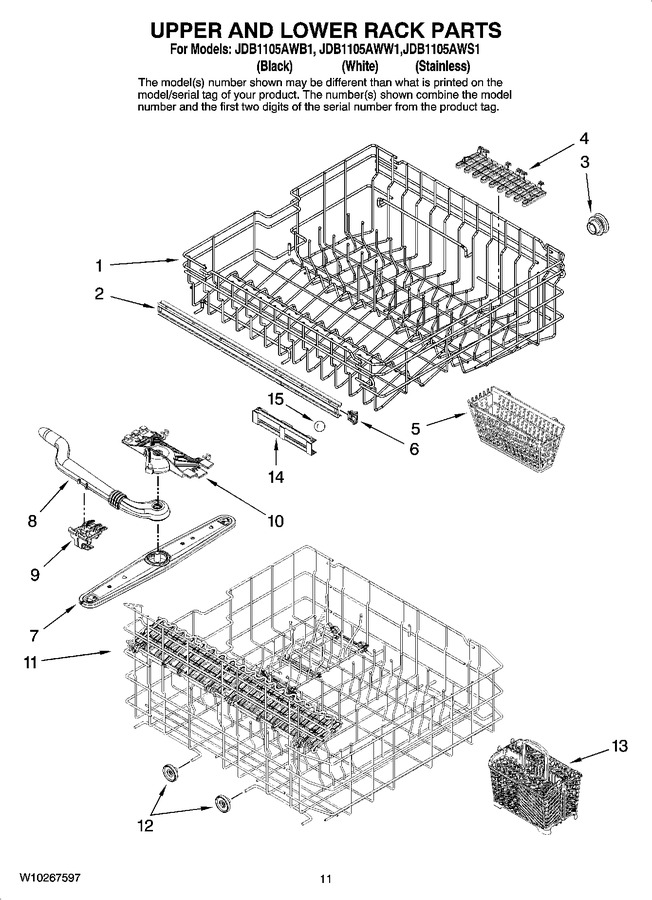 Diagram for JDB1105AWS1