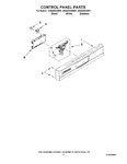 Diagram for 02 - Control Panel Parts