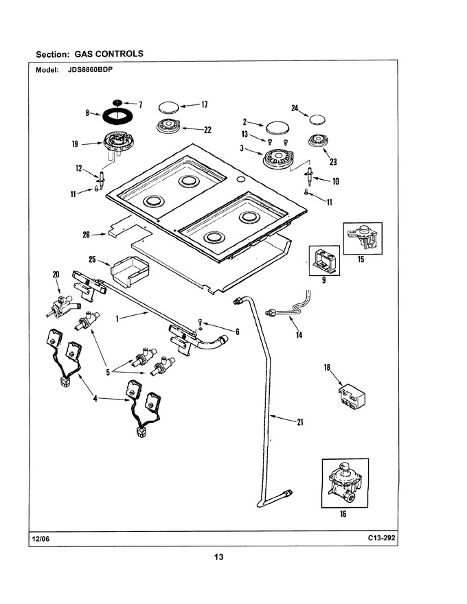 Diagram for JDS8860BDP