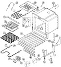 Diagram for 05 - Oven/base