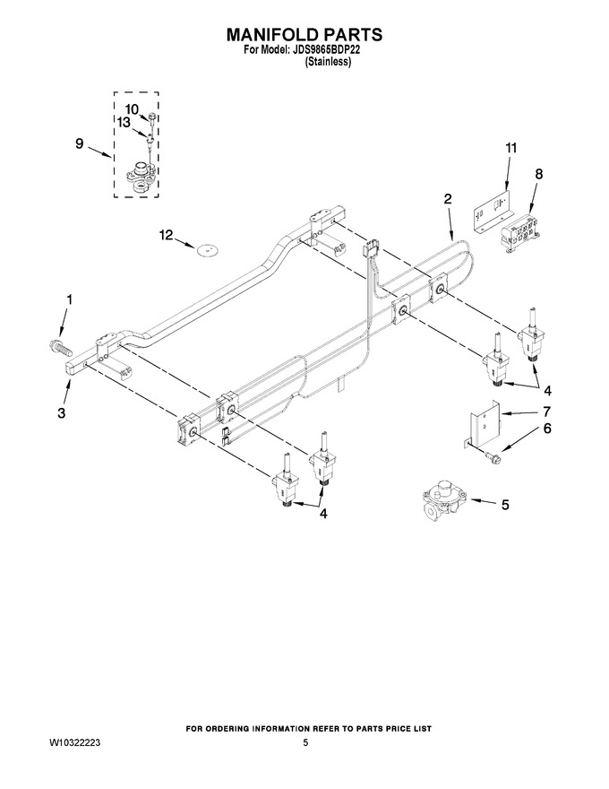 Diagram for JDS9865BDP22