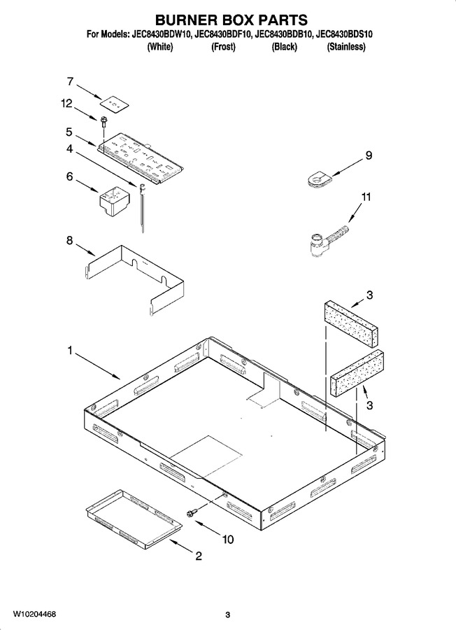 Diagram for JEC8430BDS10