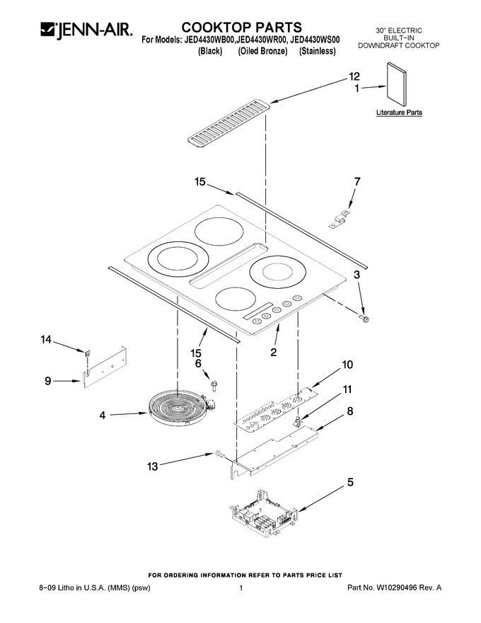 Diagram for JED4430WS00