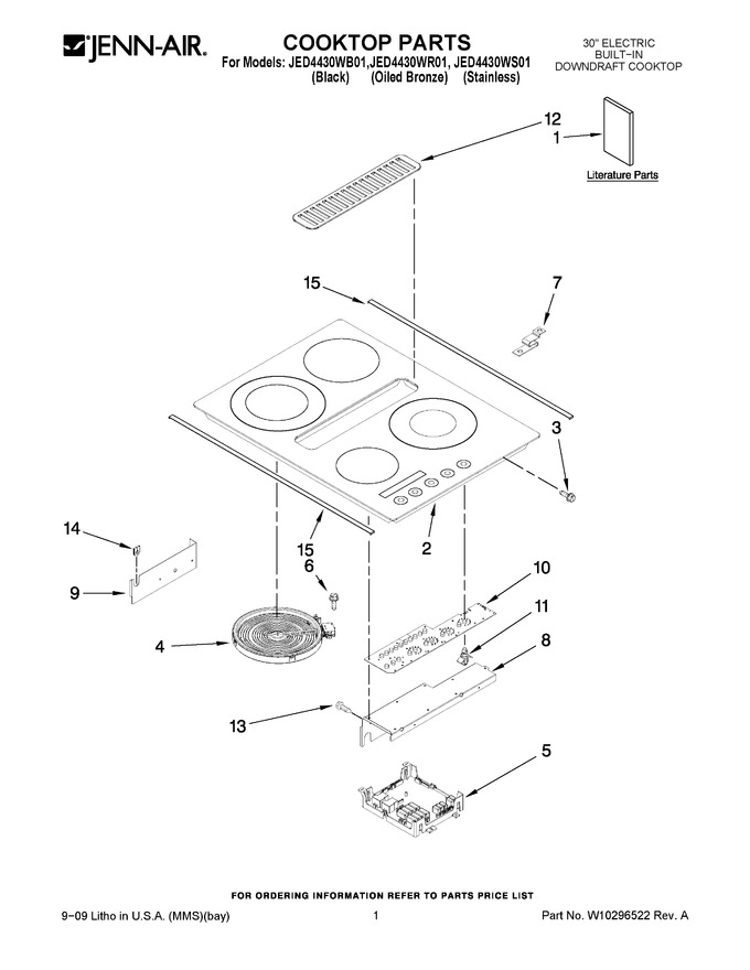 Diagram for JED4430WB01