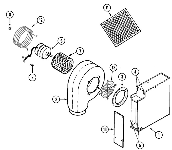 Diagram for JED8130ADW