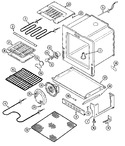 Diagram for 04 - Oven/base