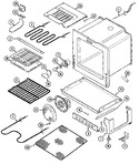 Diagram for 04 - Oven/base