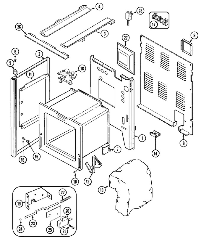 Diagram for JER8850ACW