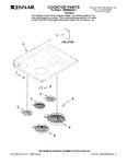 Diagram for 01 - Cooktop Parts