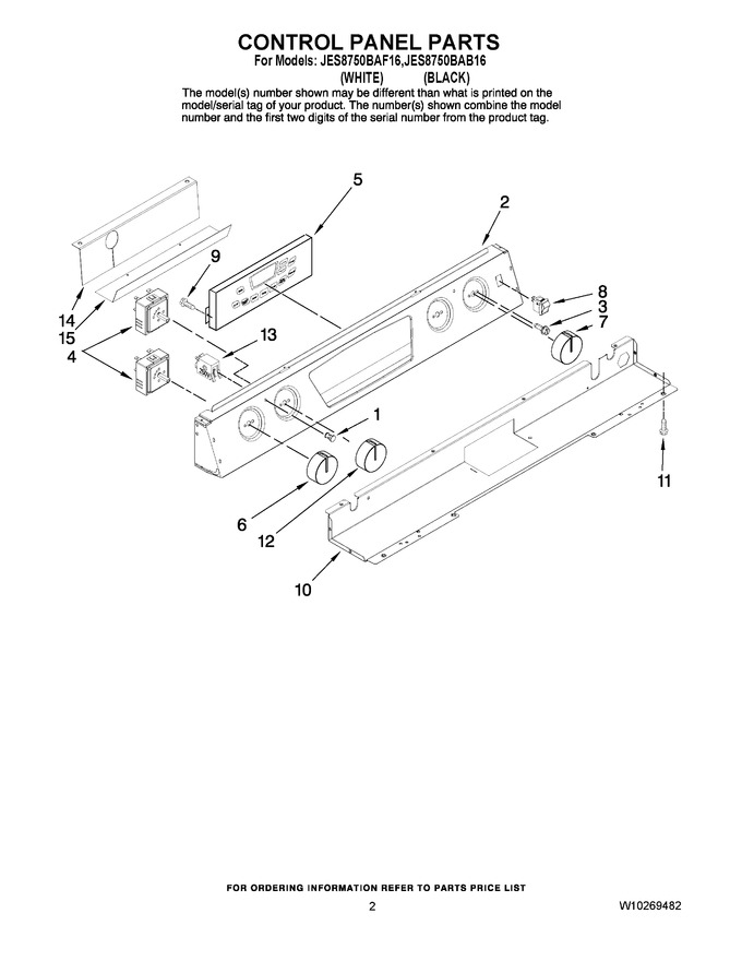 Diagram for JES8750BAB16