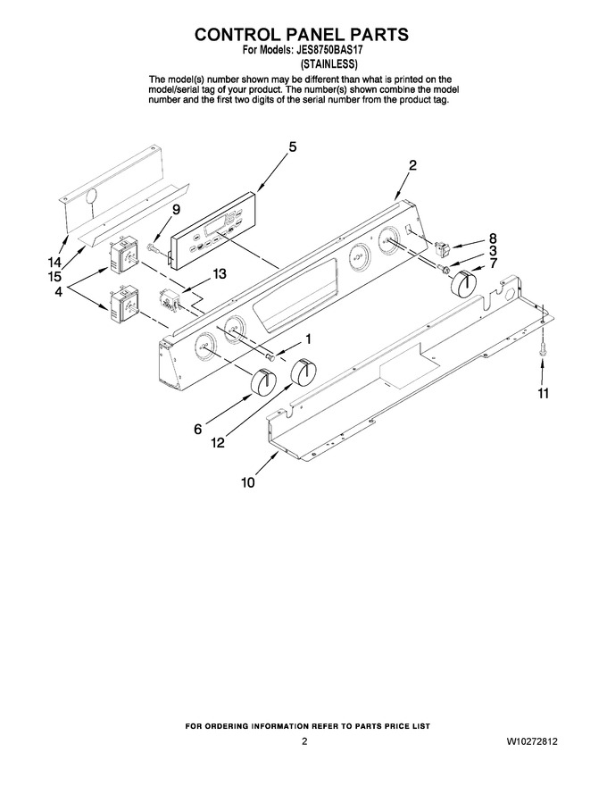 Diagram for JES8750BAS17