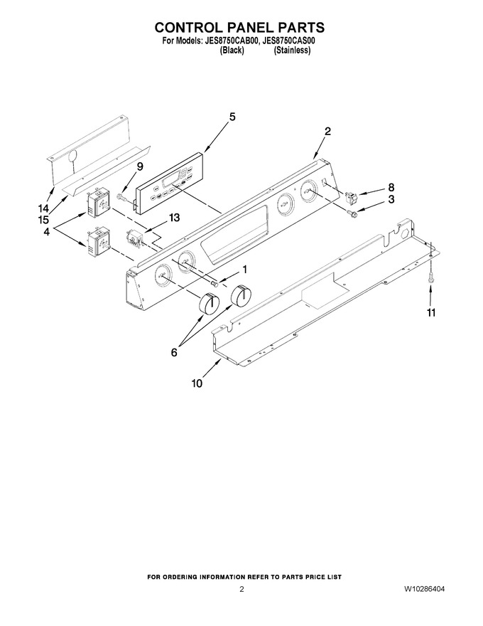 Diagram for JES8750CAB00