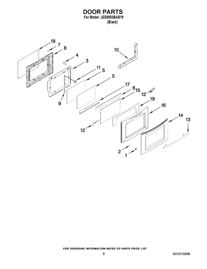 Diagram for JES8850BAB19