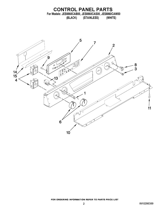 Diagram for JES8860CAB00