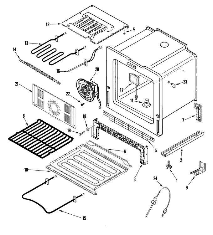 Diagram for JES9800BAF