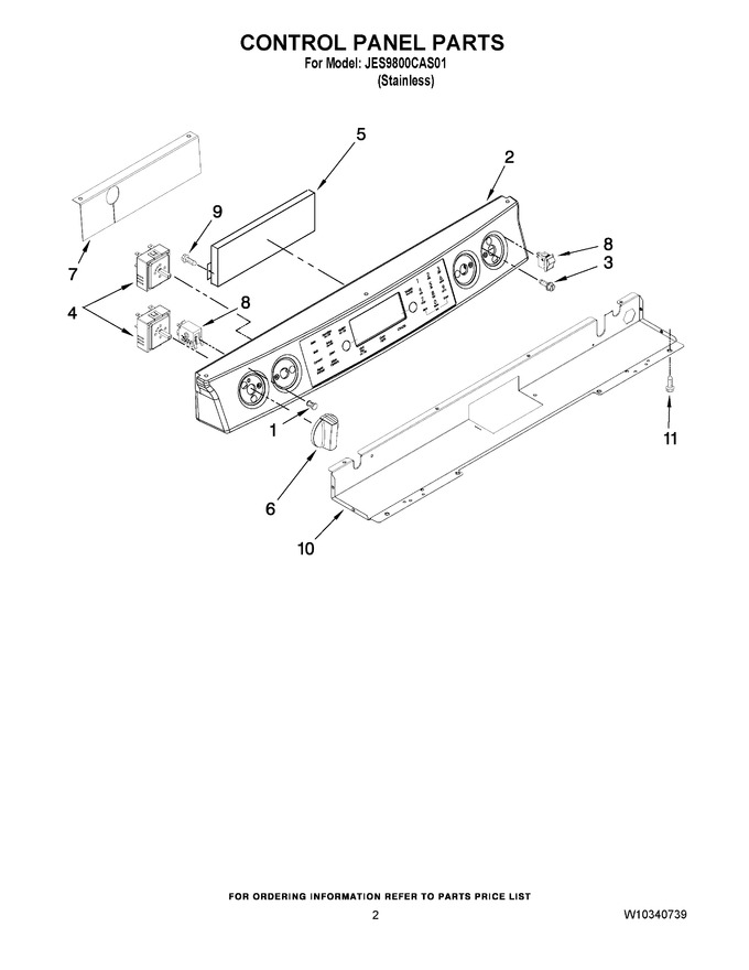 Diagram for JES9800CAS01