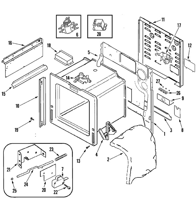 Diagram for JES9860BAW