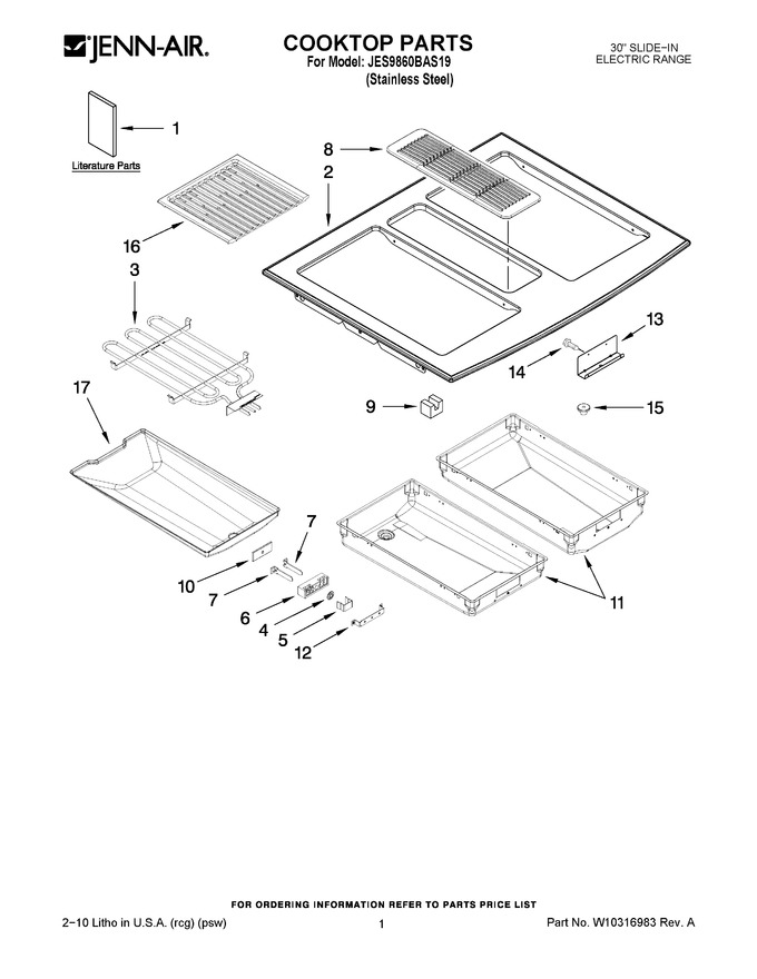 Diagram for JES9860BAS19