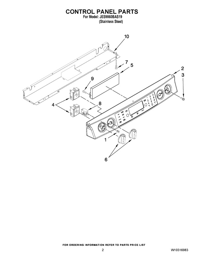 Diagram for JES9860BAS19